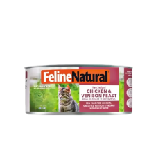 Feline Natural Canned Food Chic & Venison Feast 85g Feline Natural Canned Food Chic & Venison Feast 85g